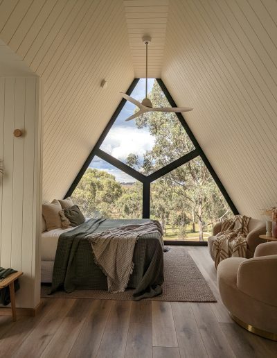 Cosy Tents Glamping A-Frame Cabin